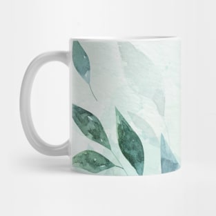 Watercolor leaves 3 Mug